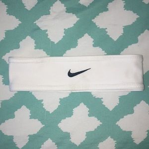 White Nike Headband